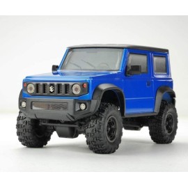 Carisma MSA-1E 1/24 Suzuki Jimny JB74 Escala Crawler, RTR, Azul