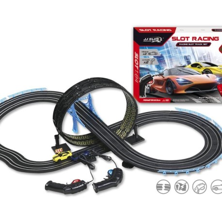 Autopista eléctrica a batería SLOT RACING