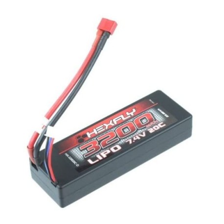 Batería LIPO 7.4V 3200 mAh con conector Deans